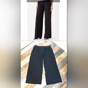 Elegant Black Wide-Leg Women's Pants